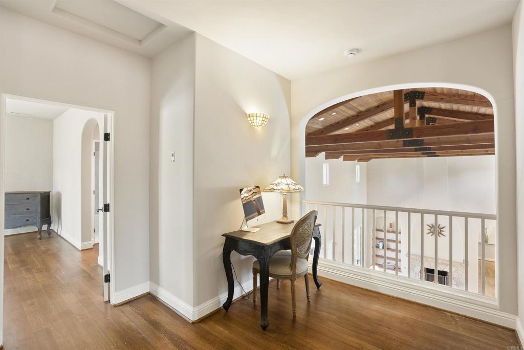 16733 Calle Hermosa San Diego, CA 92127 - Photo 29 of 43 a view of a hallway with interior of the house