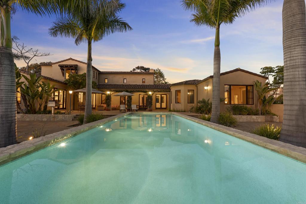 16733 Calle Hermosa San Diego, CA 92127 - Photo 37 of 43 a view of a house with a swimming pool