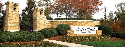 10913 Clovermill Circle Raleigh, NC 27617 - Photo 22 of 25 Brier Creek Neighborhood Entrance