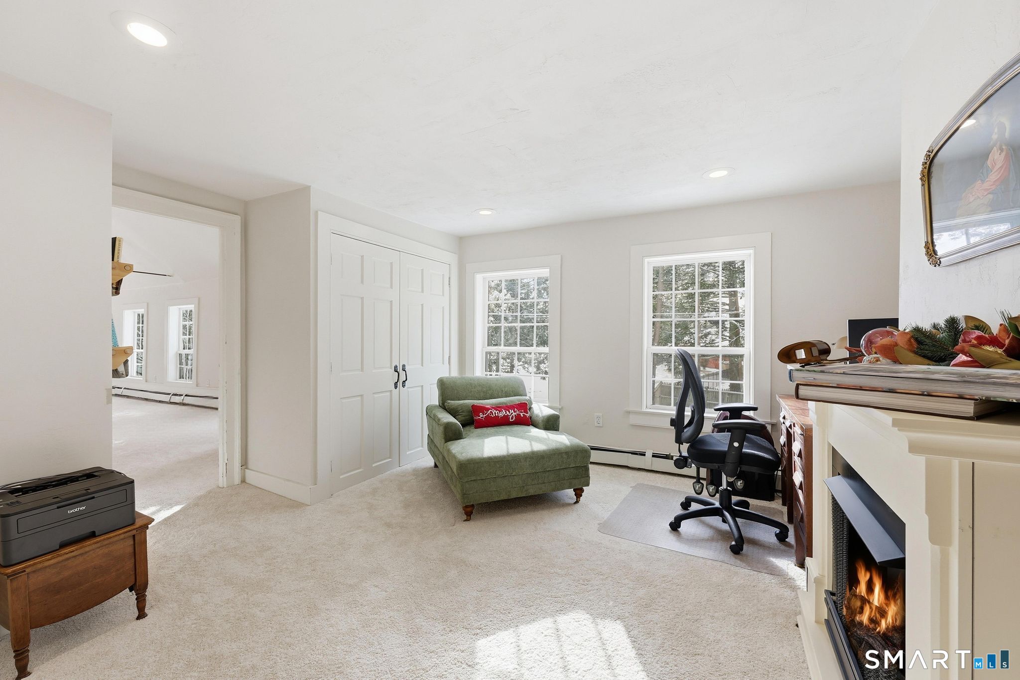 4 Perrin Road Woodstock, CT 06281 - Photo 27 of 40 Bedroom attached with Ball/rec room (used as office)