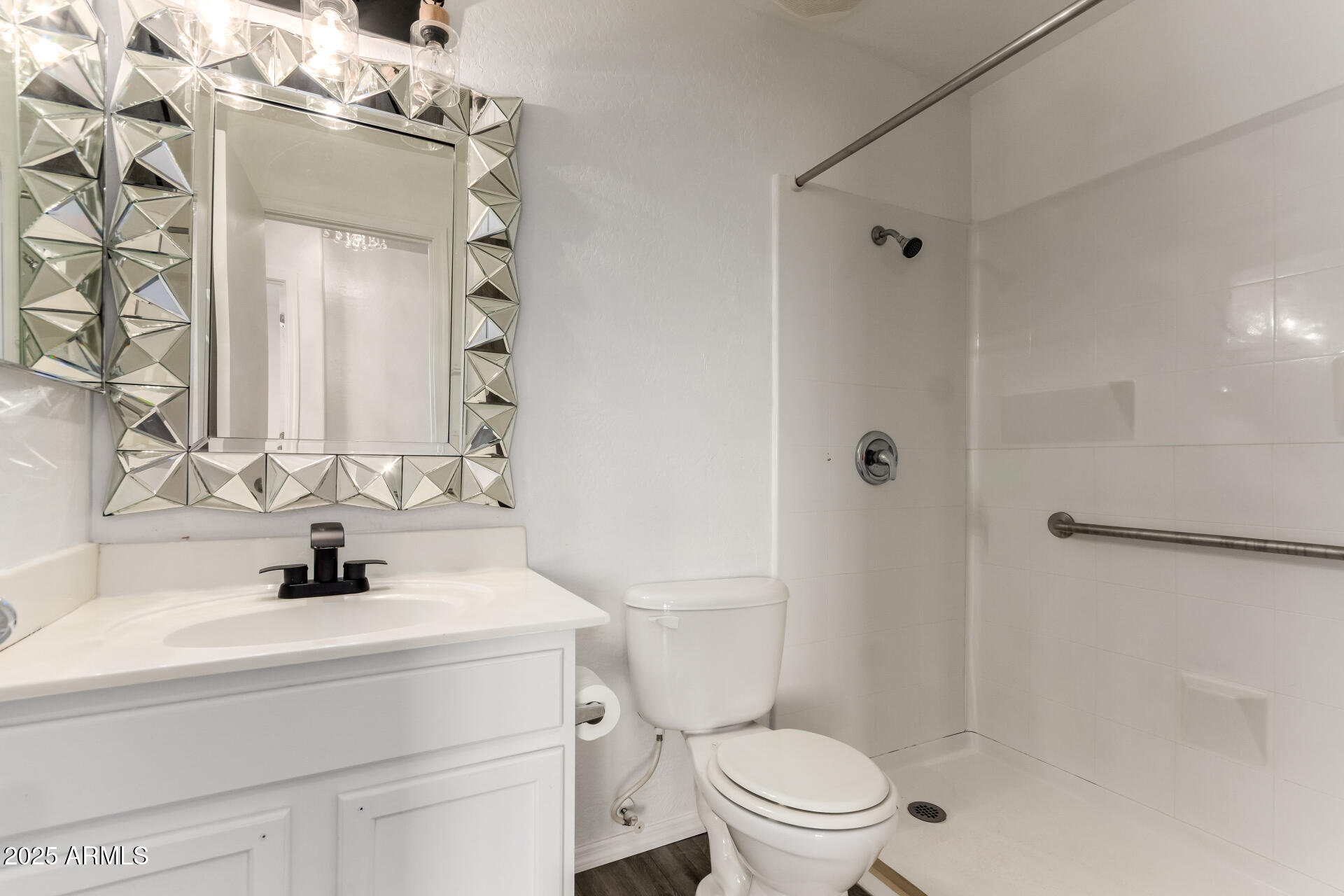 2507 West Desert Spring Way San Tan Valley, AZ 85144 - Photo 13 of 24 a bathroom with a sink toilet and shower