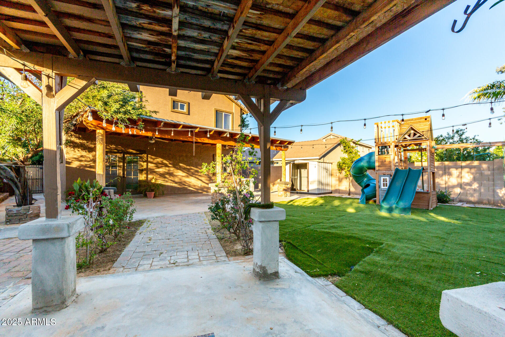2507 West Desert Spring Way San Tan Valley, AZ 85144 - Photo 20 of 24 a view of a porch