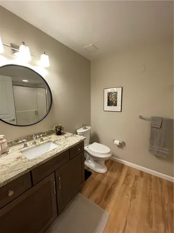 a room with storage and utility