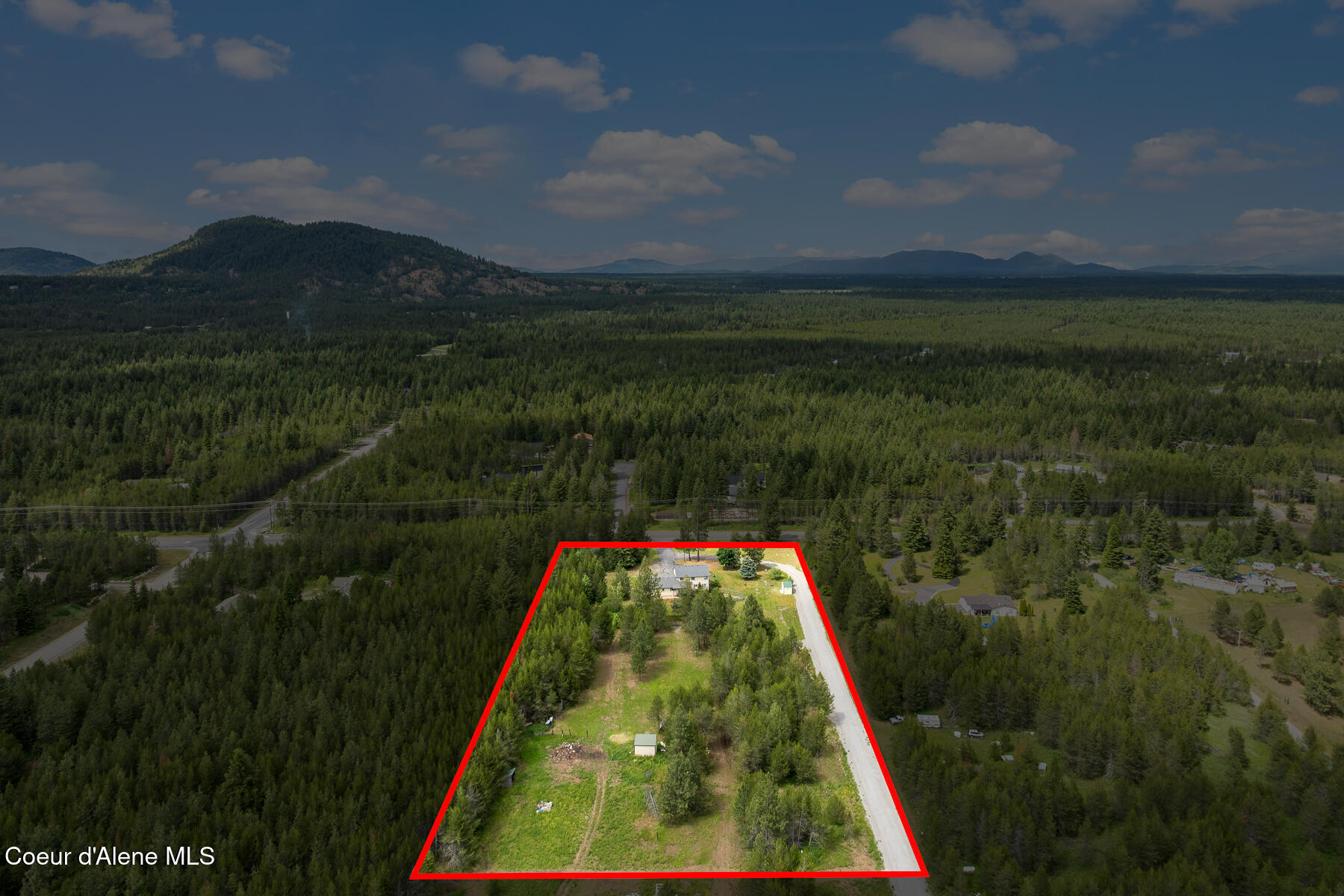 880 East Chilco Road Rathdrum, ID 83858 - Photo 62 of 63 Aerial_880EChilcoRd-8_Outlined