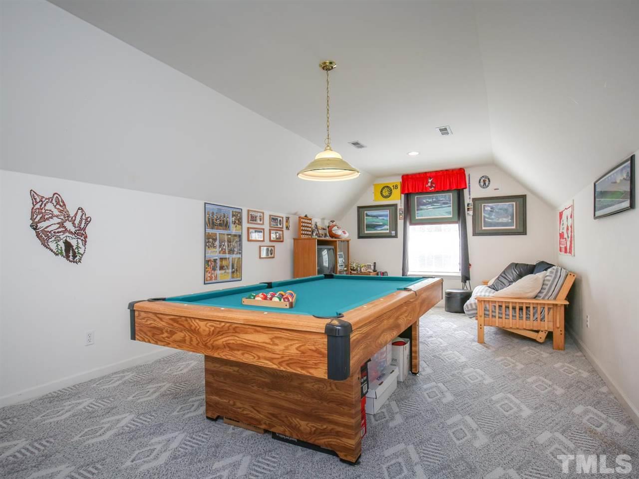4040 Pine Ridge Road Franklinton, NC 27525 - Photo 18 of 30 a room with pool table and furniture