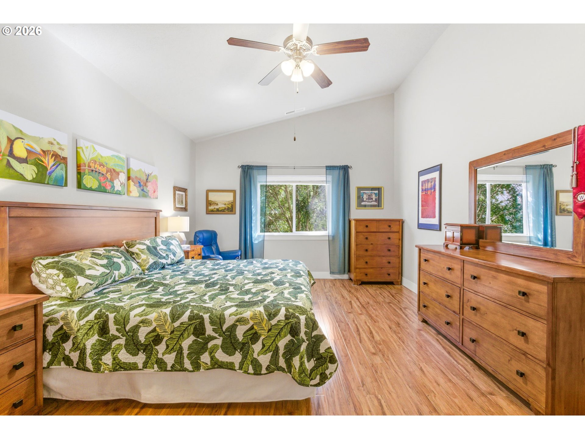 2418 Equestrian Loop South Salem, OR 97302 - Photo 20 of 39 a bed room with a bed window and dresser