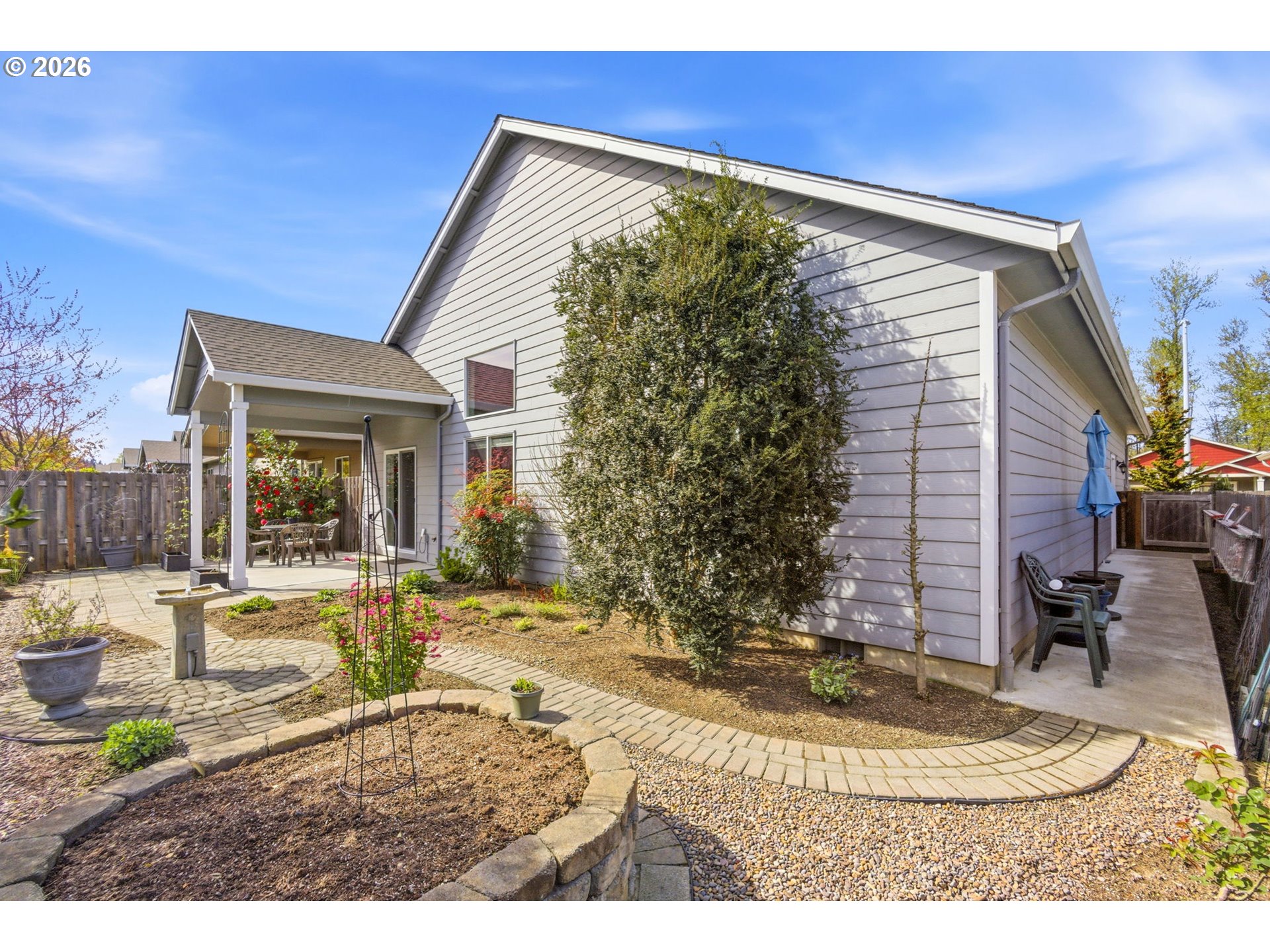 2418 Equestrian Loop South Salem, OR 97302 - Photo 38 of 39 a view of a house with backyard