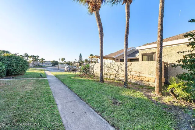 a view of a back yard