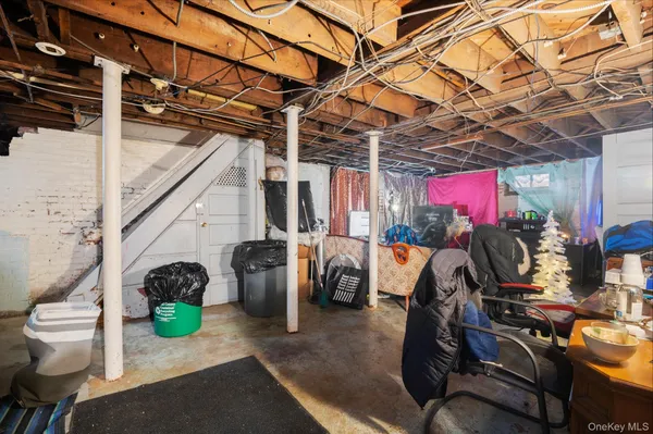 a view of storage and utility room