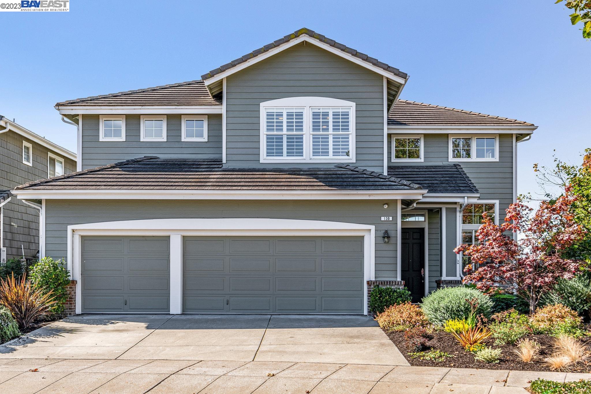 a front view of house with yard