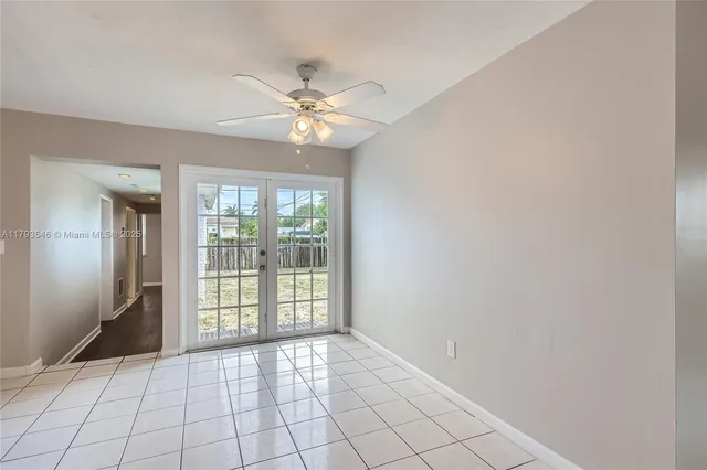 a view of an empty room with window