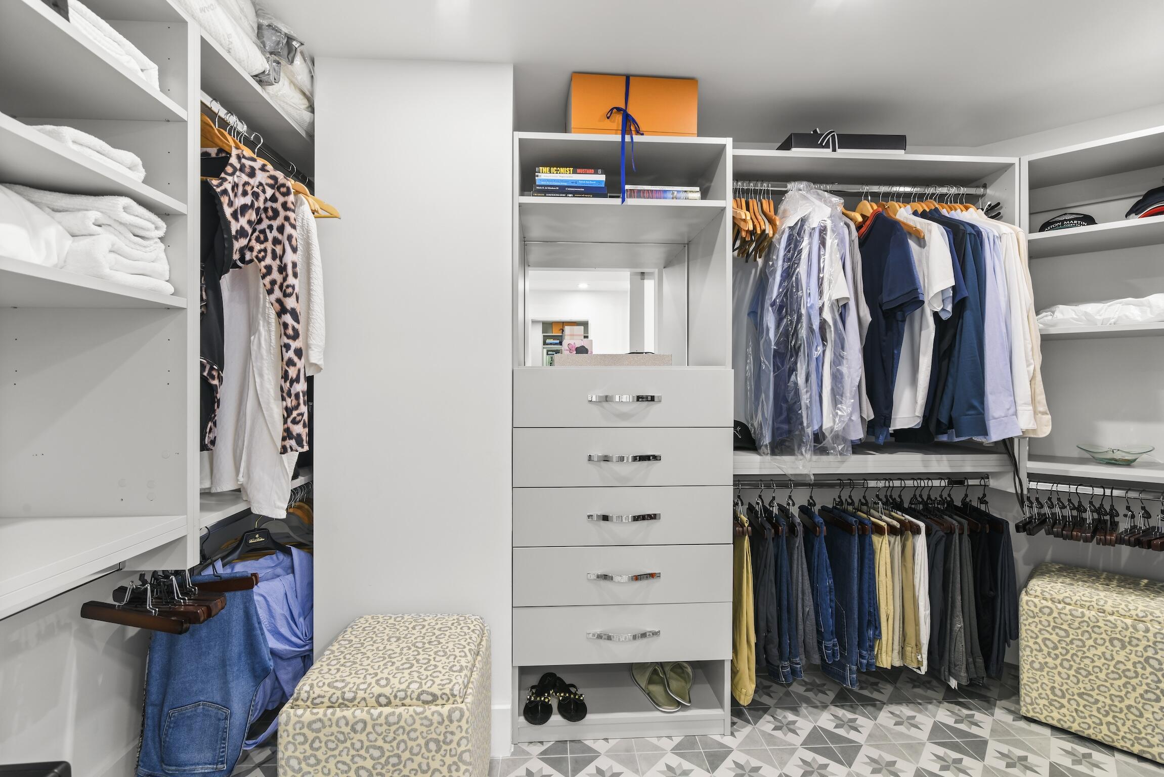 550 South Ocean Boulevard, Unit 1407 Boca Raton, FL 33432 - Photo 28 of 47 Main Closet