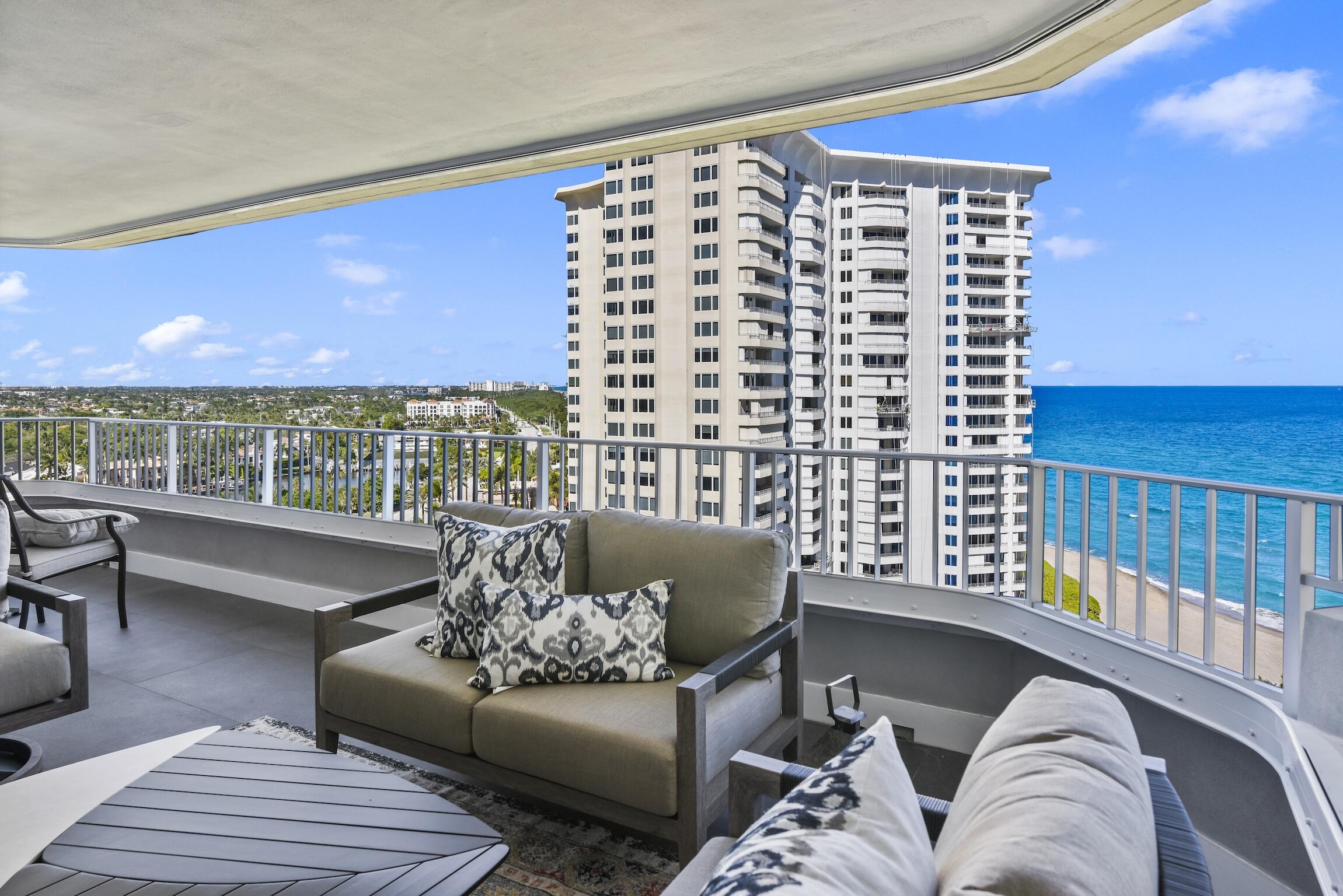 550 South Ocean Boulevard, Unit 1407 Boca Raton, FL 33432 - Photo 7 of 47 Balcony