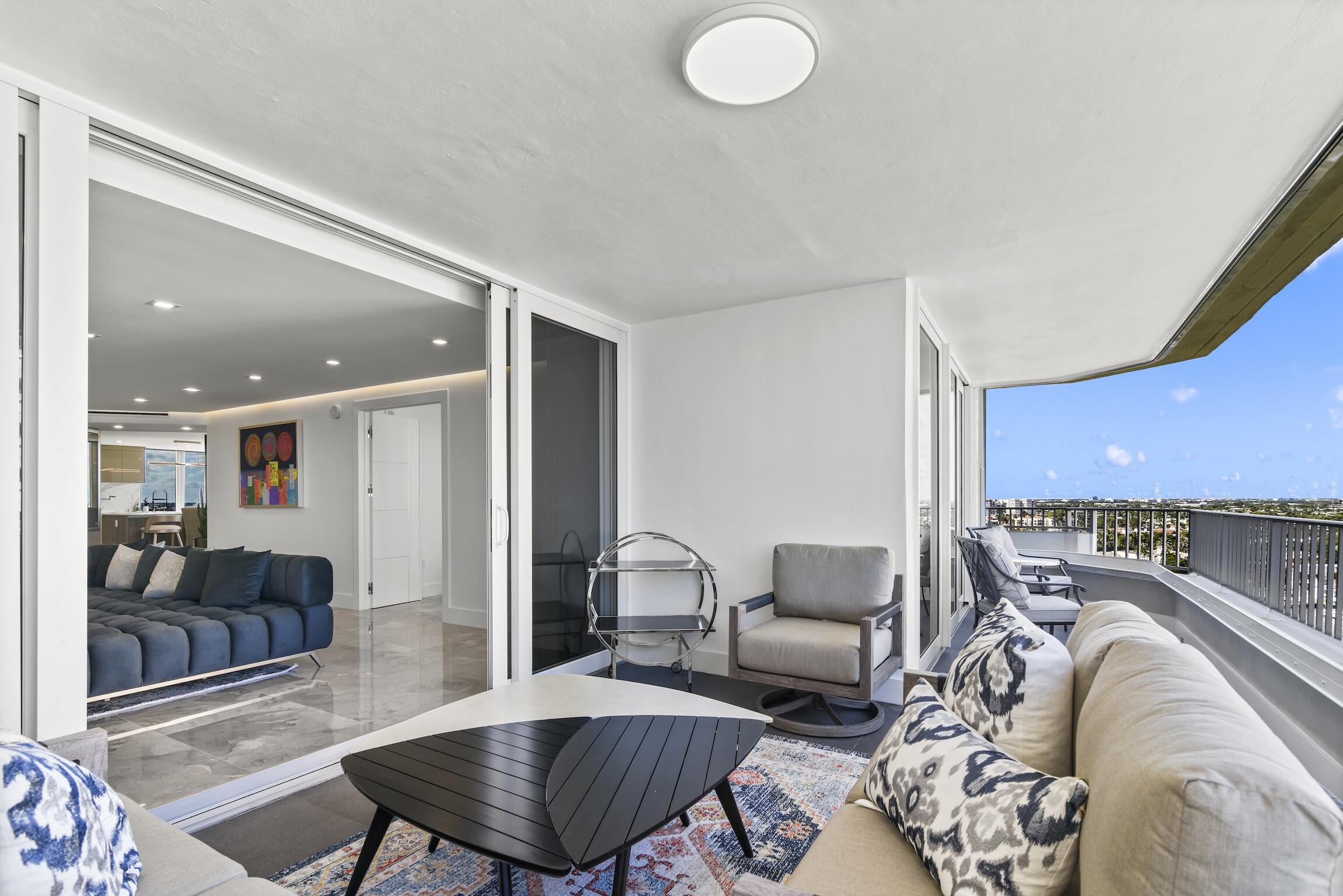 550 South Ocean Boulevard, Unit 1407 Boca Raton, FL 33432 - Photo 8 of 47 Balcony