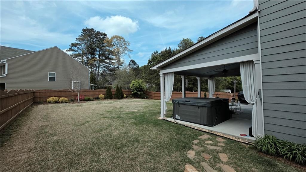 303 High Water Court Acworth, GA 30102 - Photo 24 of 27 a view of a house with backyard and porch