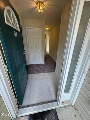 a view of an entryway