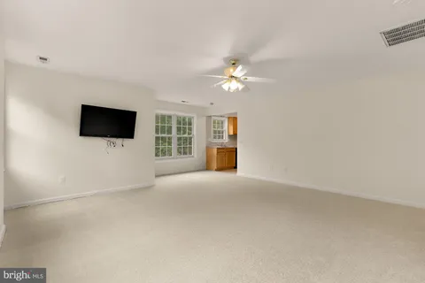 a view of an outdoor space and a yard