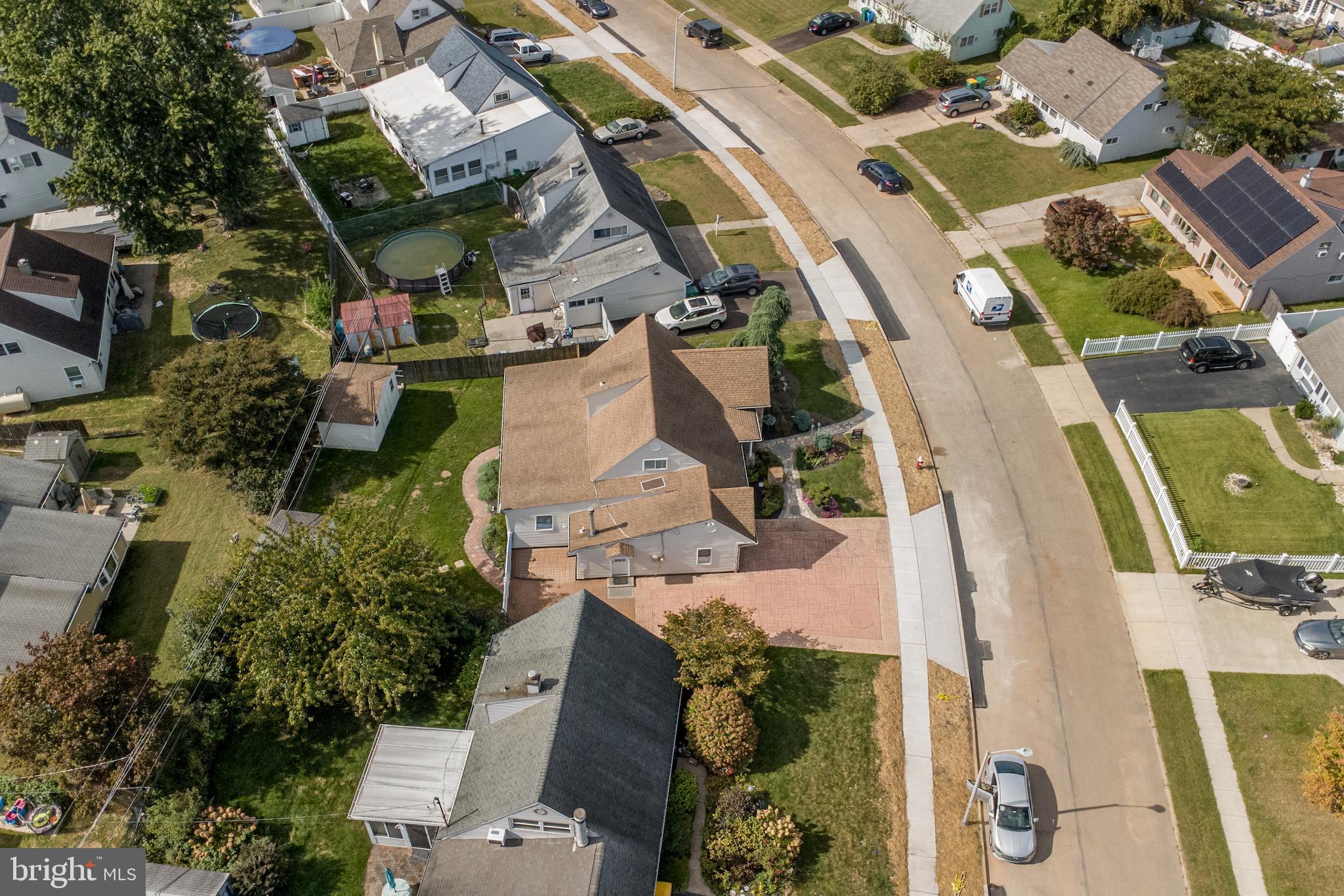 23 Misty Pine Road Levittown, PA 19056 - Photo 71 of 74 an aerial view of residential houses with outdoor space