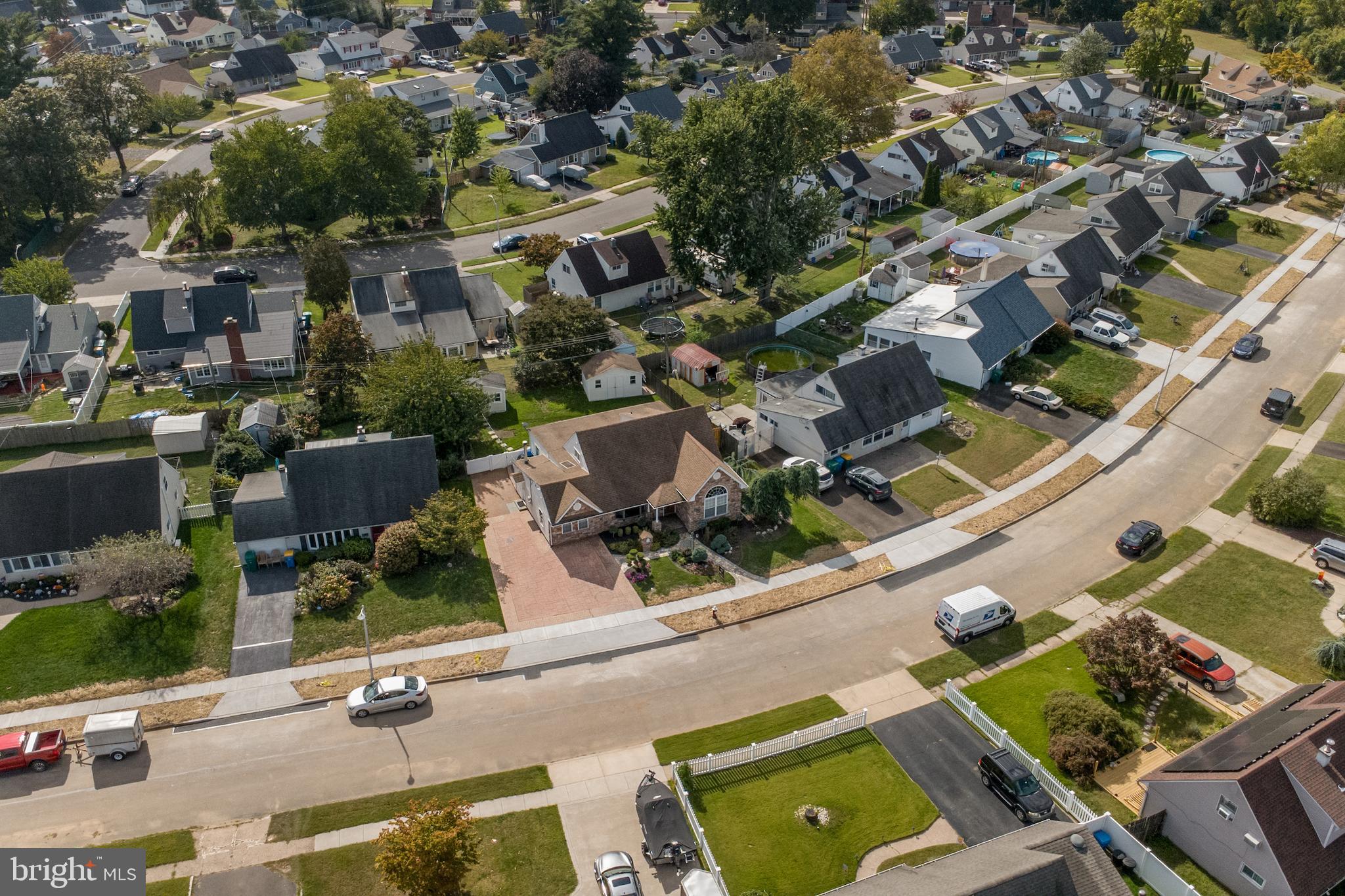 23 Misty Pine Road Levittown, PA 19056 - Photo 74 of 74 an aerial view of a house with a yard