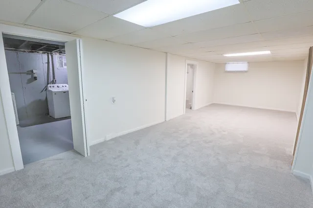 a view of empty room