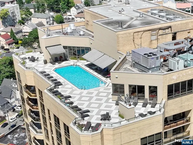 a front view of a building