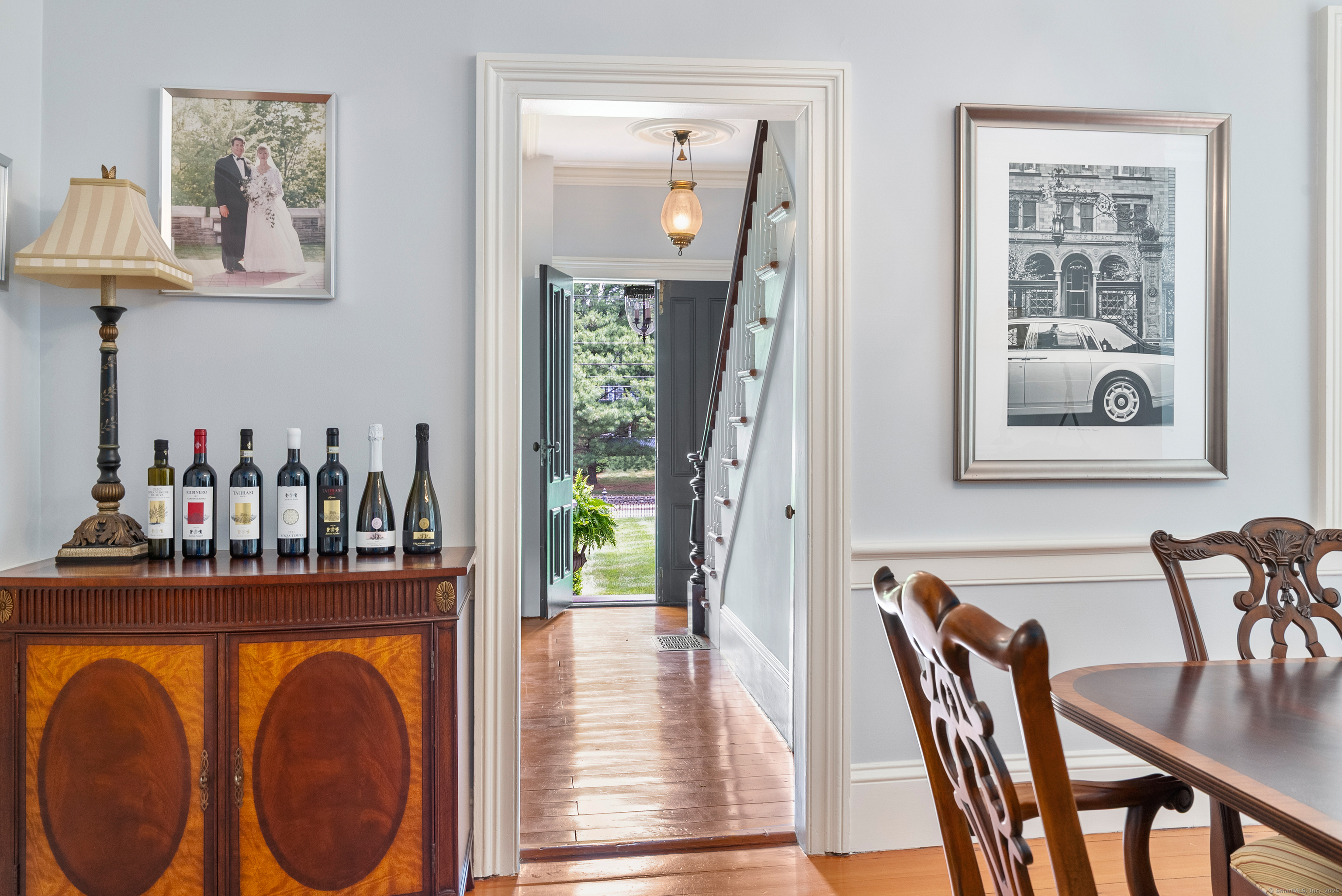 18 Bridge Street Westport, CT 06880 - Photo 12 of 36 a dining room with furniture and wooden floor