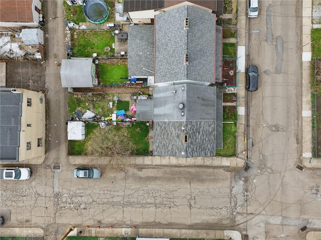 43 Orchard Street McKees Rocks, PA 15136 - Photo 17 of 18 an aerial view of residential houses with outdoor space