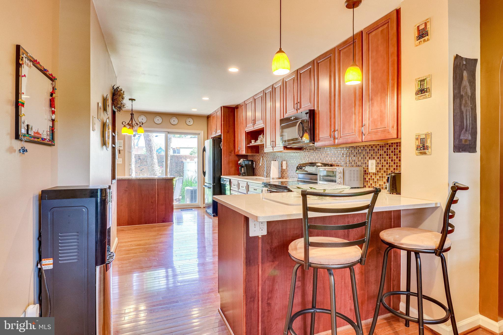 8304 Wickham Road Springfield, VA 22152 - Photo 22 of 60 Breakfast Nook w/Pendant Lights