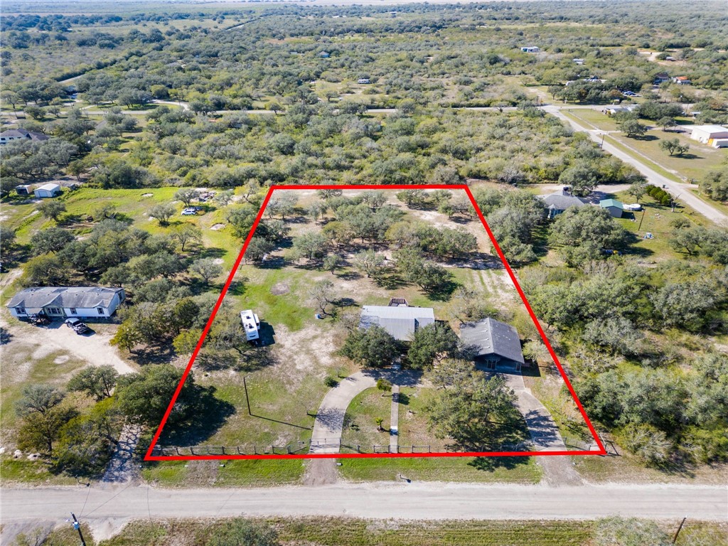 9616 Pvt Huisache Ranch Sinton, TX 78387 - Photo 5 of 21 an aerial view of beach and residential houses