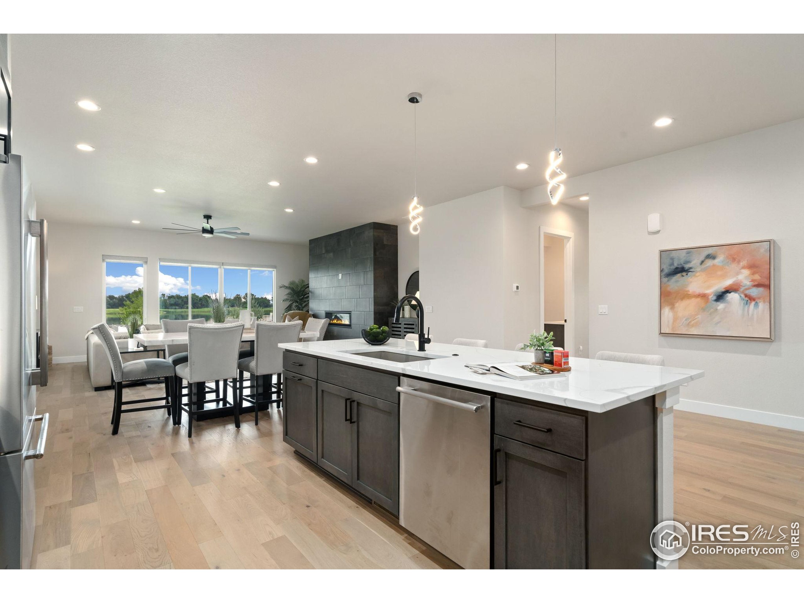 1729 Beachside Drive Windsor, CO 80550 - Photo 12 of 49 a kitchen with lots of counter top space