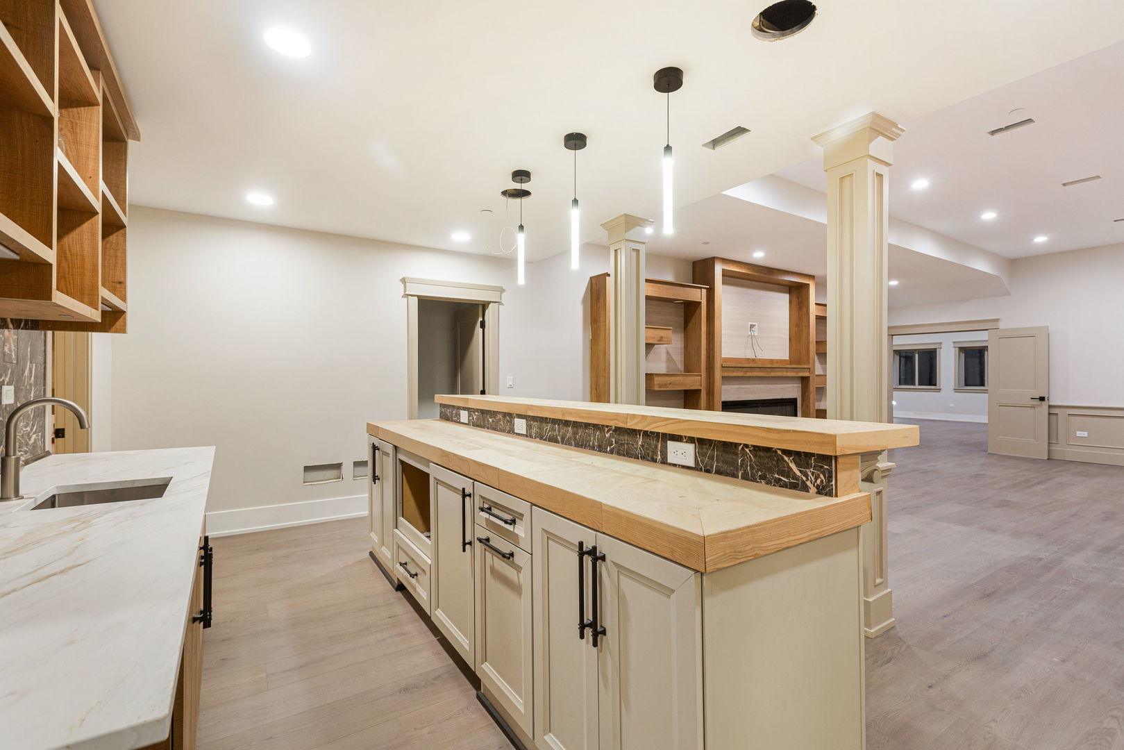1921 Beechnut Road Northbrook, IL 60062 - Photo 46 of 56 a kitchen with stainless steel appliances granite countertop a stove and a sink