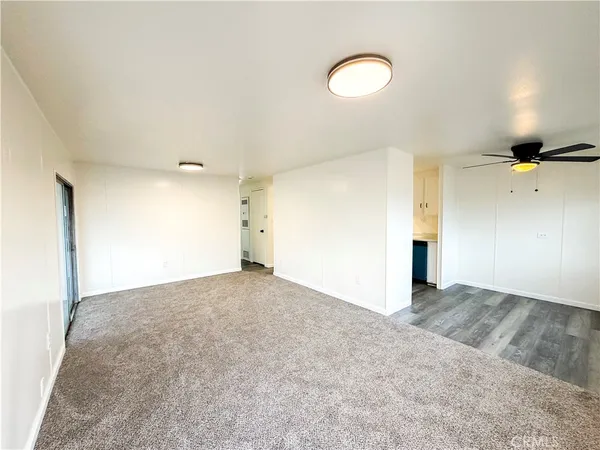 a view of empty room