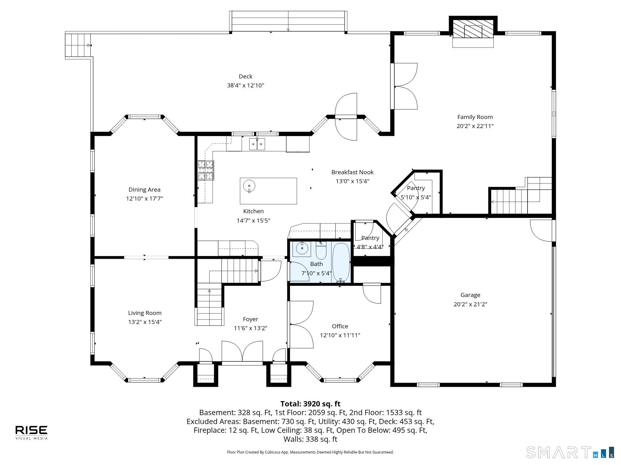 94 Cooks Lane Guilford, CT 06437 - Photo 39 of 40 Main level floor plan