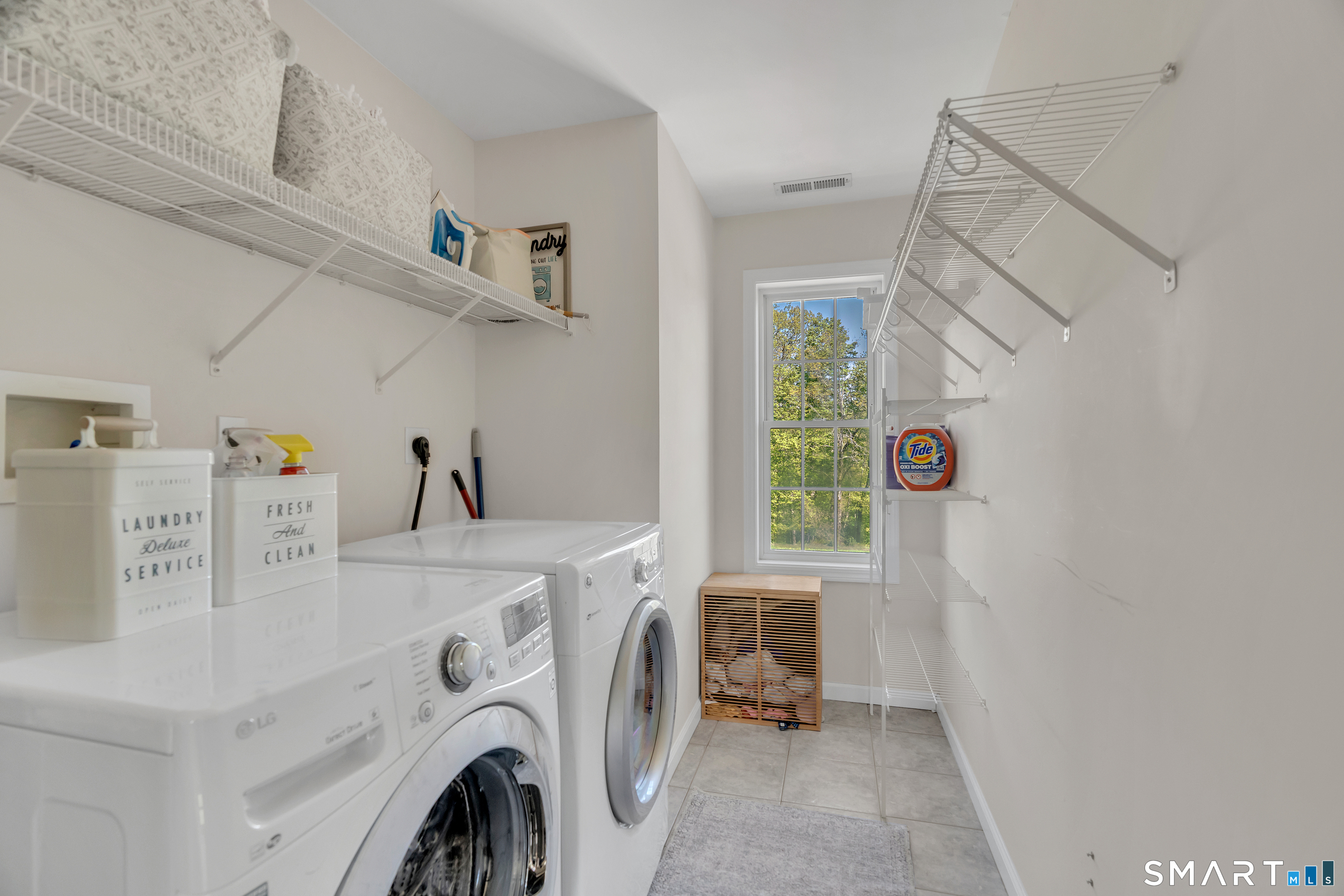 94 Cooks Lane Guilford, CT 06437 - Photo 29 of 40 Dedicated laundry room on upper level with new washing machine