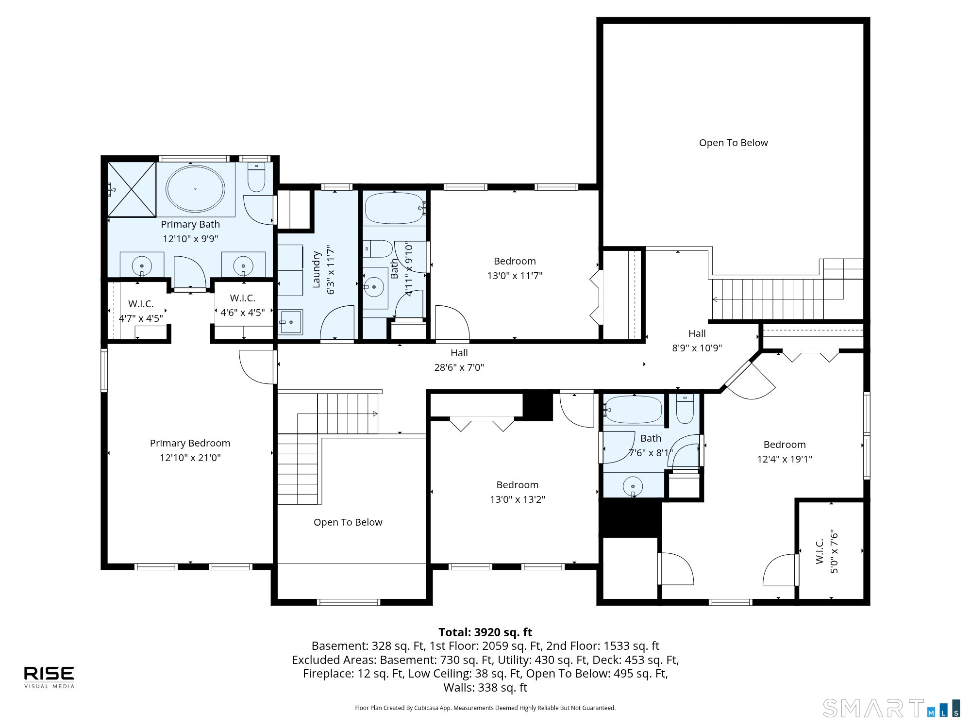 94 Cooks Lane Guilford, CT 06437 - Photo 40 of 40 Upper level floor plan