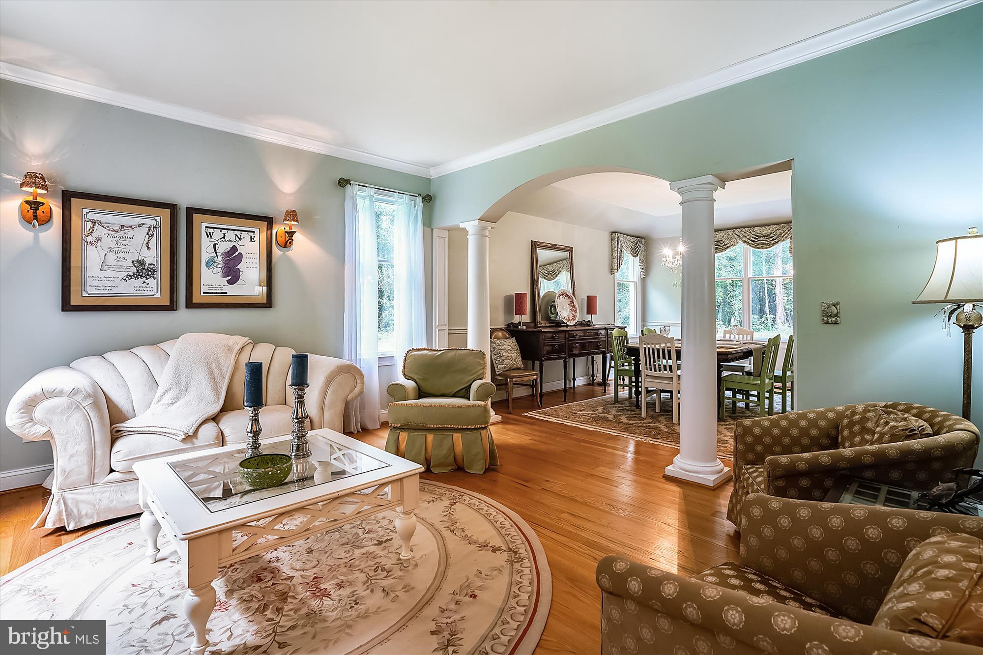 5016 Reed Road Oxford, MD 21654 - Photo 21 of 45 Lovely details including columns and crown molding