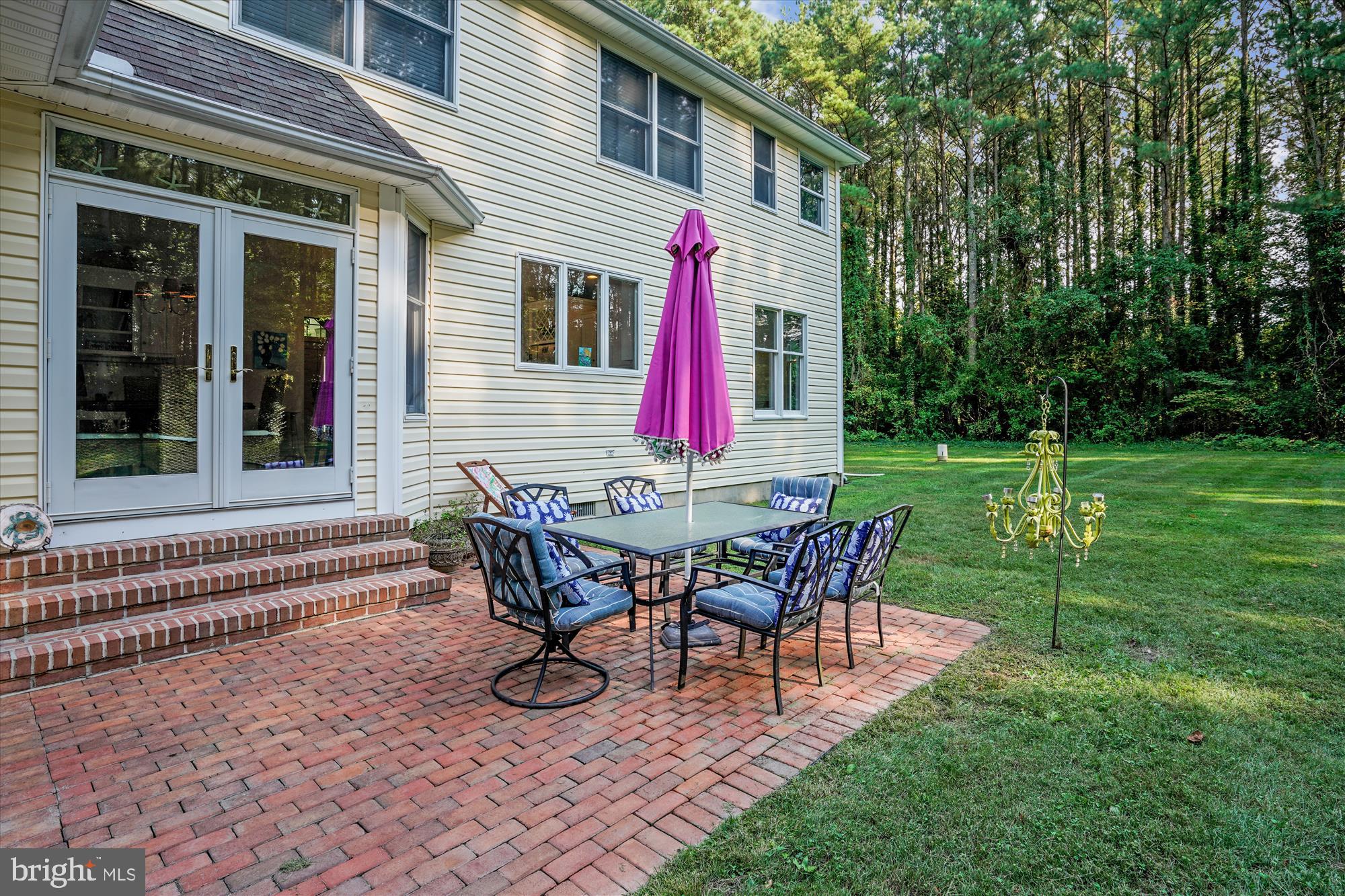 5016 Reed Road Oxford, MD 21654 - Photo 43 of 45 Brick rear patio