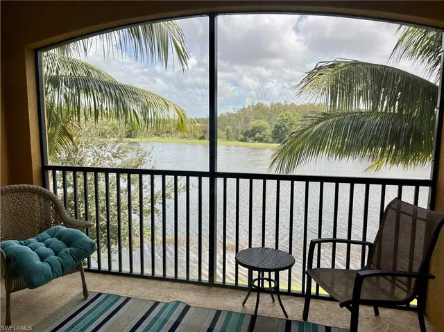 a side of a bench in the balcony