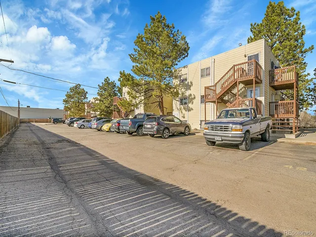 a car parked on the side of a street