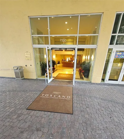 a view of a room with shelves
