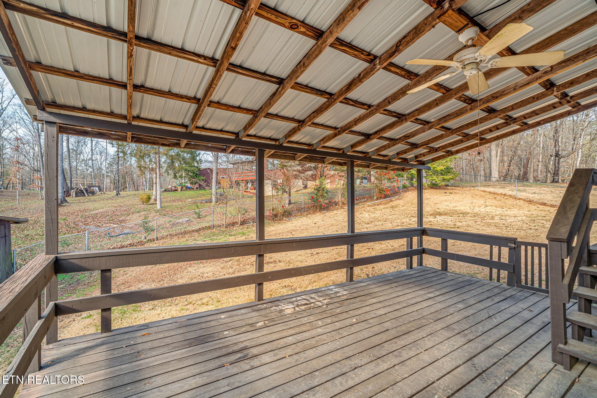 115 Jamie Street Maynardville, TN 37807 - Photo 34 of 58 a view of porch with wooden floor