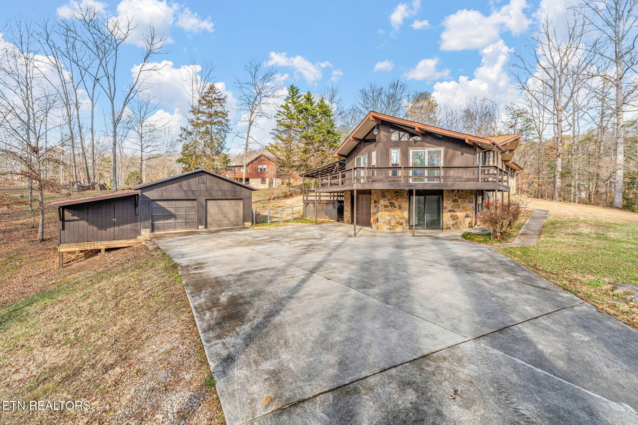 115 Jamie Street Maynardville, TN 37807 - Photo 42 of 58 a view of a house with a yard