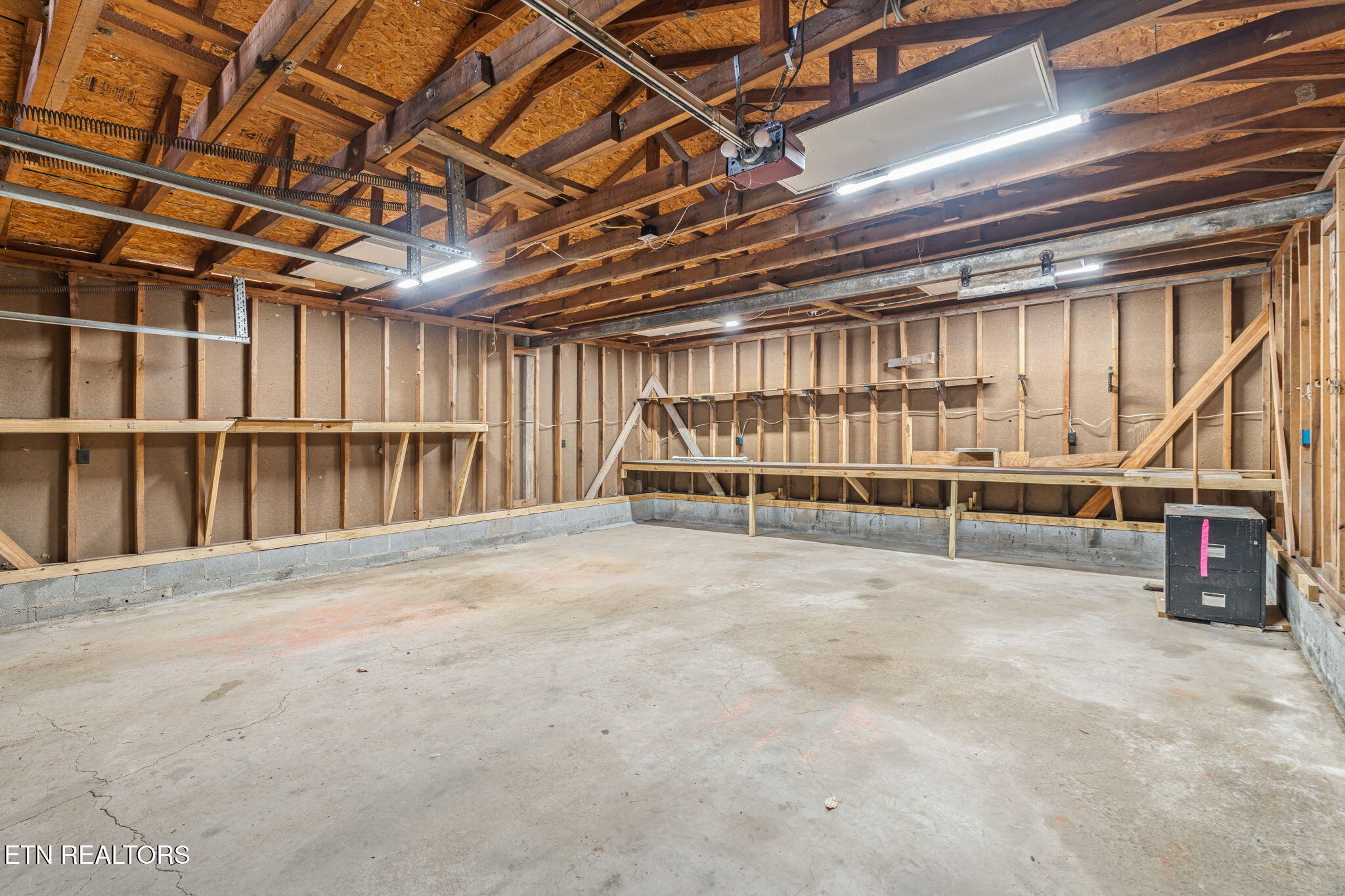 115 Jamie Street Maynardville, TN 37807 - Photo 48 of 58 a view of an empty room with wooden walls