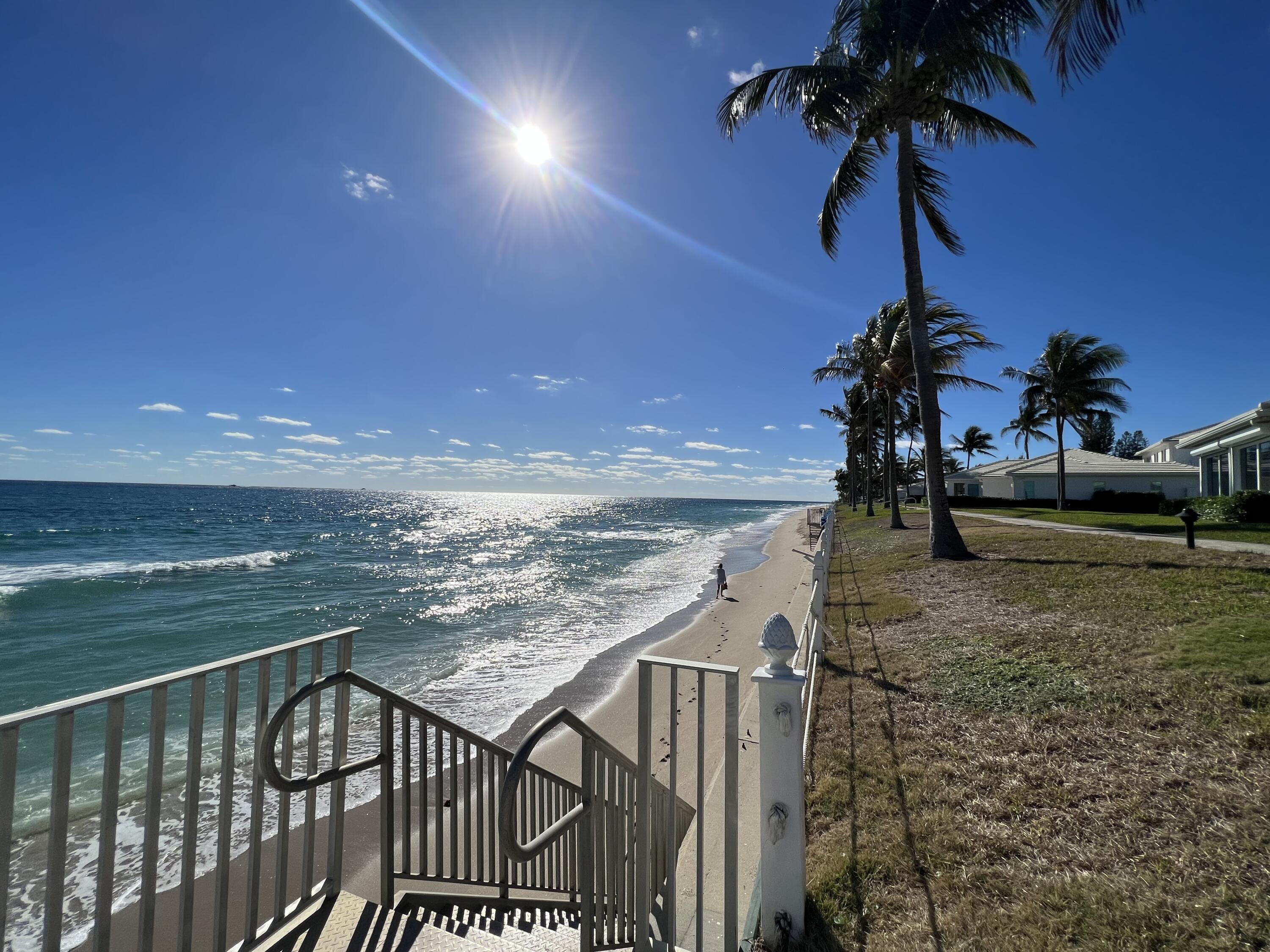 400 South Ocean Boulevard, Unit 103A Lake Worth, FL 33462 - Photo 12 of 12 a view of ocean from a balcony