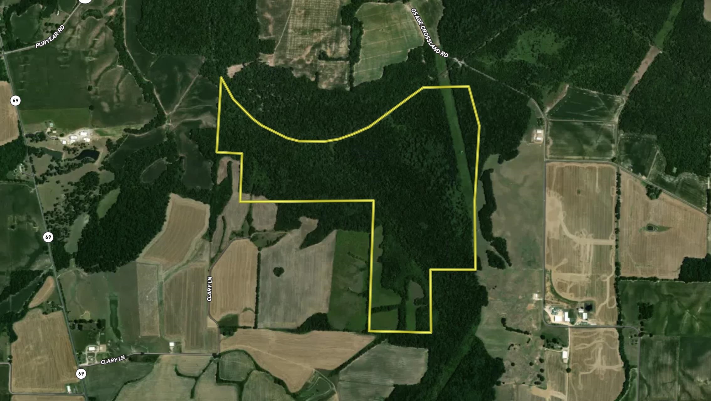 0 Puryear Road Cottage Grove, TN 38224 - Photo 38 of 40 an aerial view of a residential houses