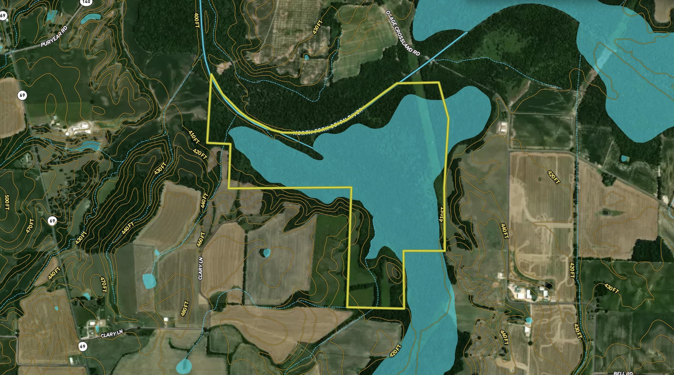 0 Puryear Road Cottage Grove, TN 38224 - Photo 39 of 40 an aerial view of a residential houses