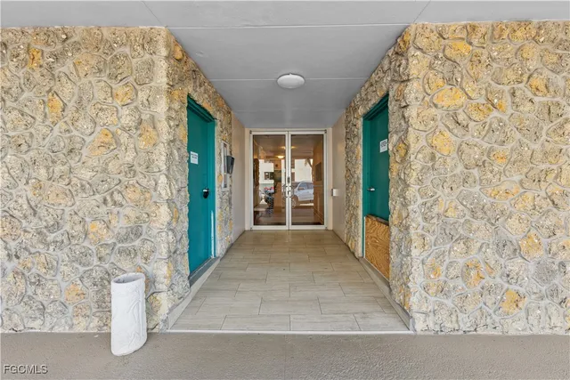a view of a entryway door of the house