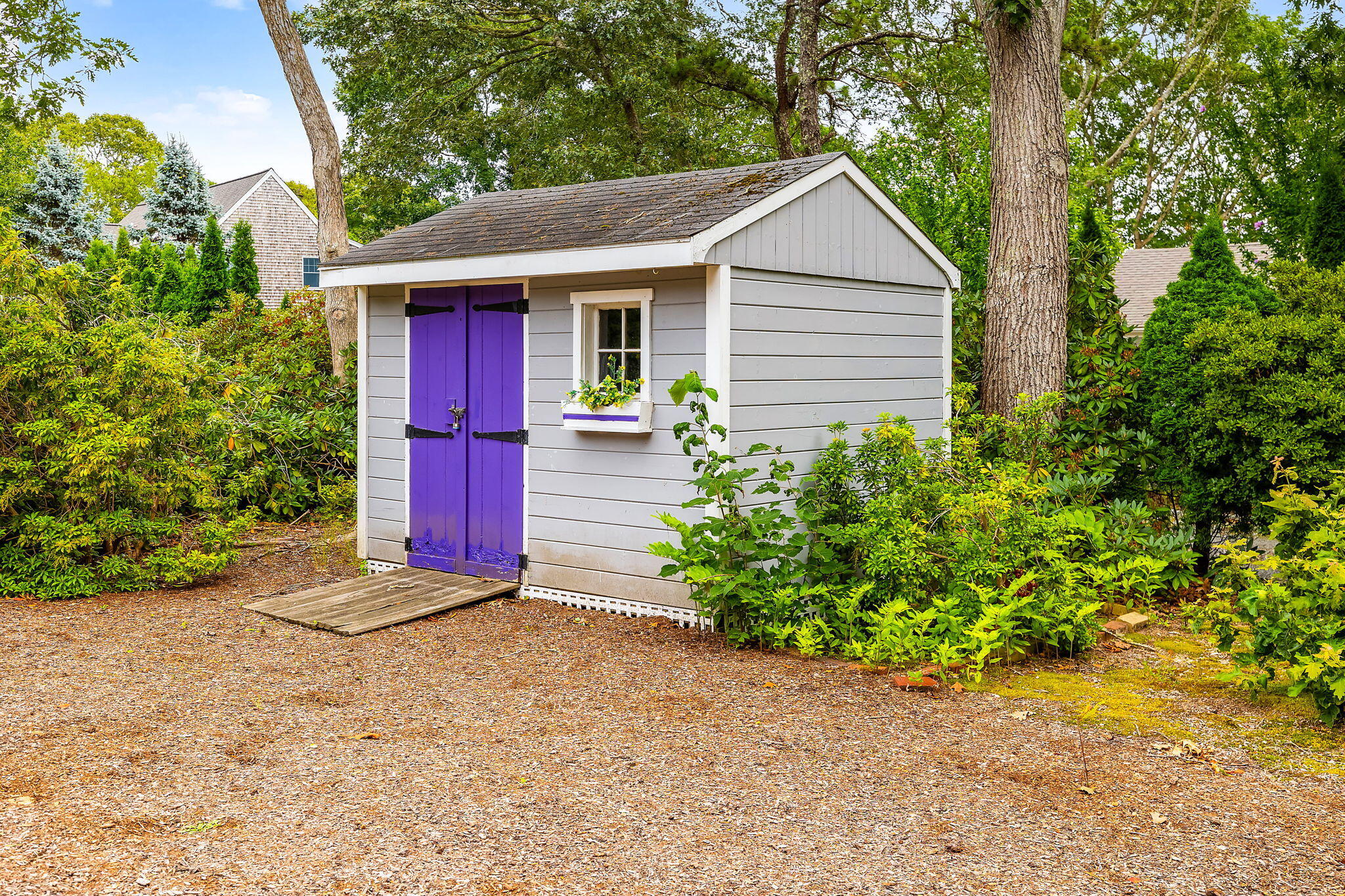 8 Seconsett Point Road Mashpee, MA 02649 - Photo 11 of 52 a view of a house with backyard and garden