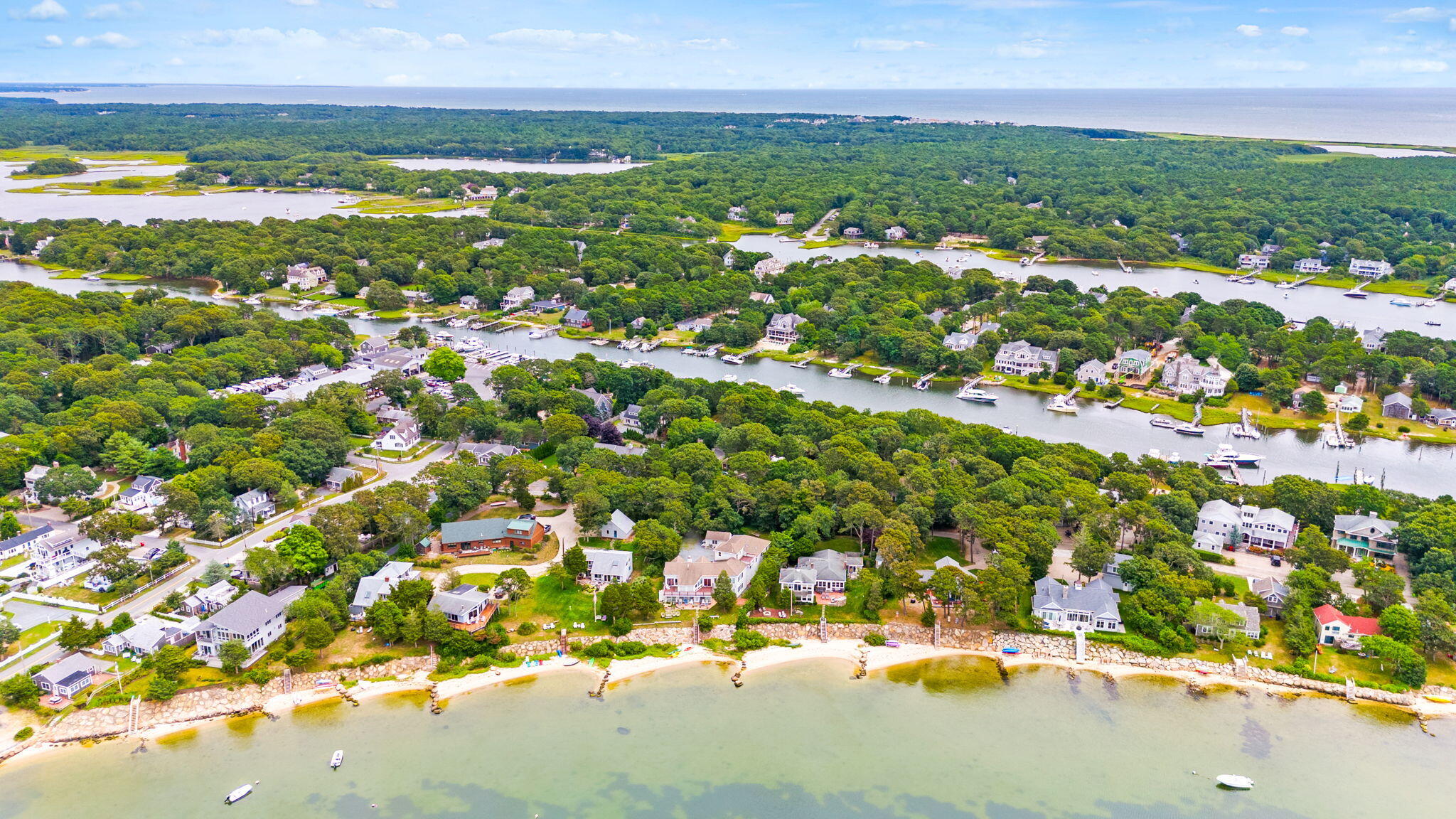 8 Seconsett Point Road Mashpee, MA 02649 - Photo 49 of 52 a view of a city