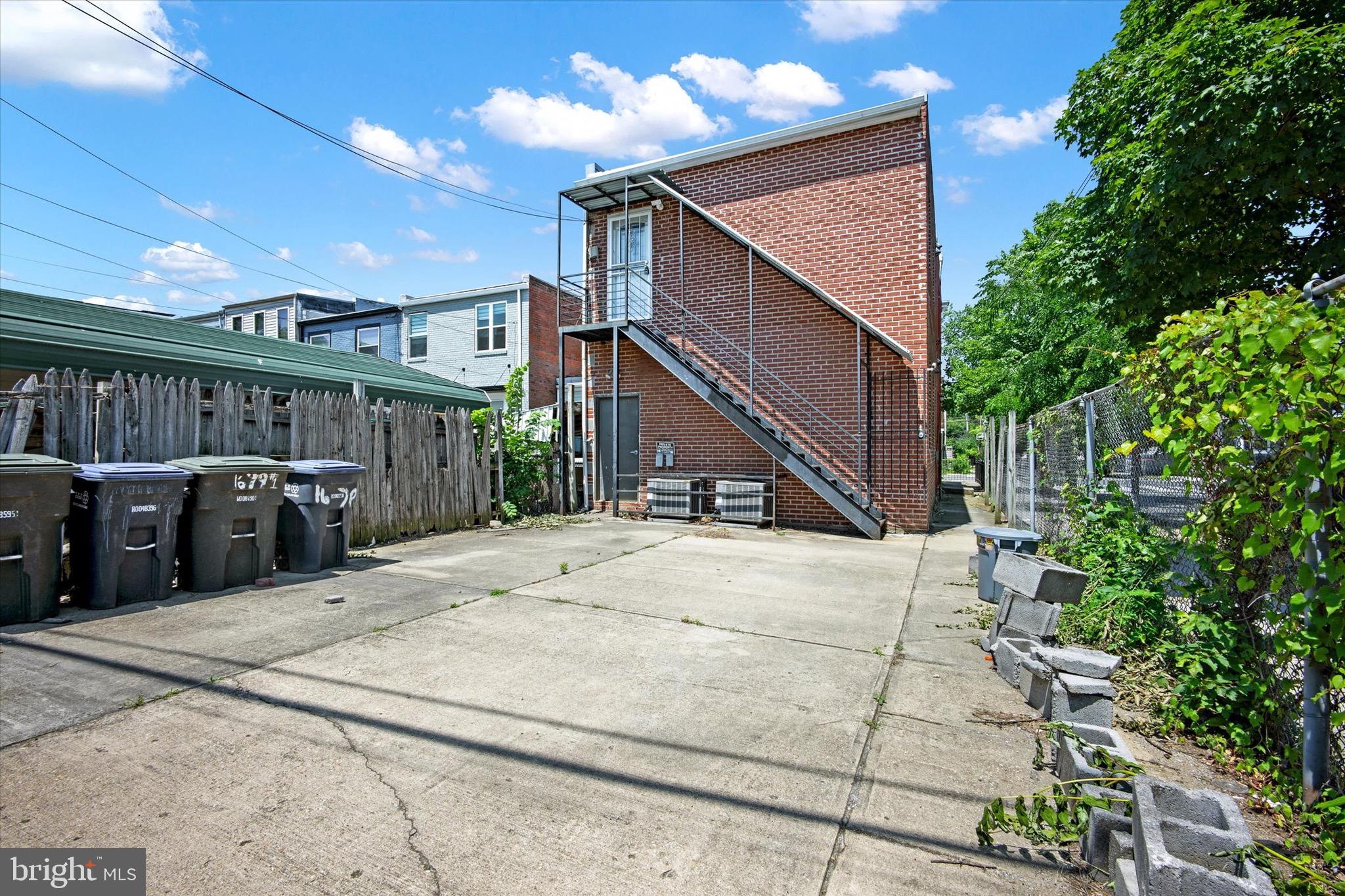 1679 Montello Avenue Northeast Washington, DC 20002 - Photo 36 of 38 a view of a house with a patio